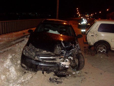 Авария 26.12.2012 в 19-30 на Северном мосту