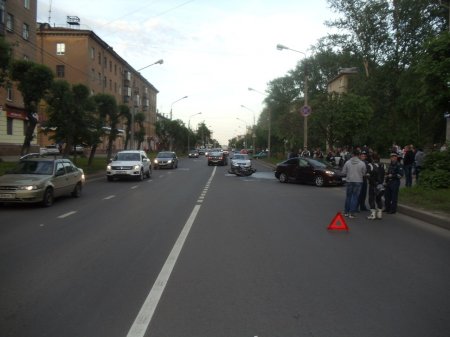 Авария 28.05.2013 на улице Ленина