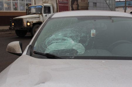 Авария на Кирилловском шоссе 28.12.2013